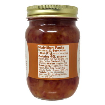 Amish Wedding Roasted Pineapple Habanero Sauce No Sodium - 16oz