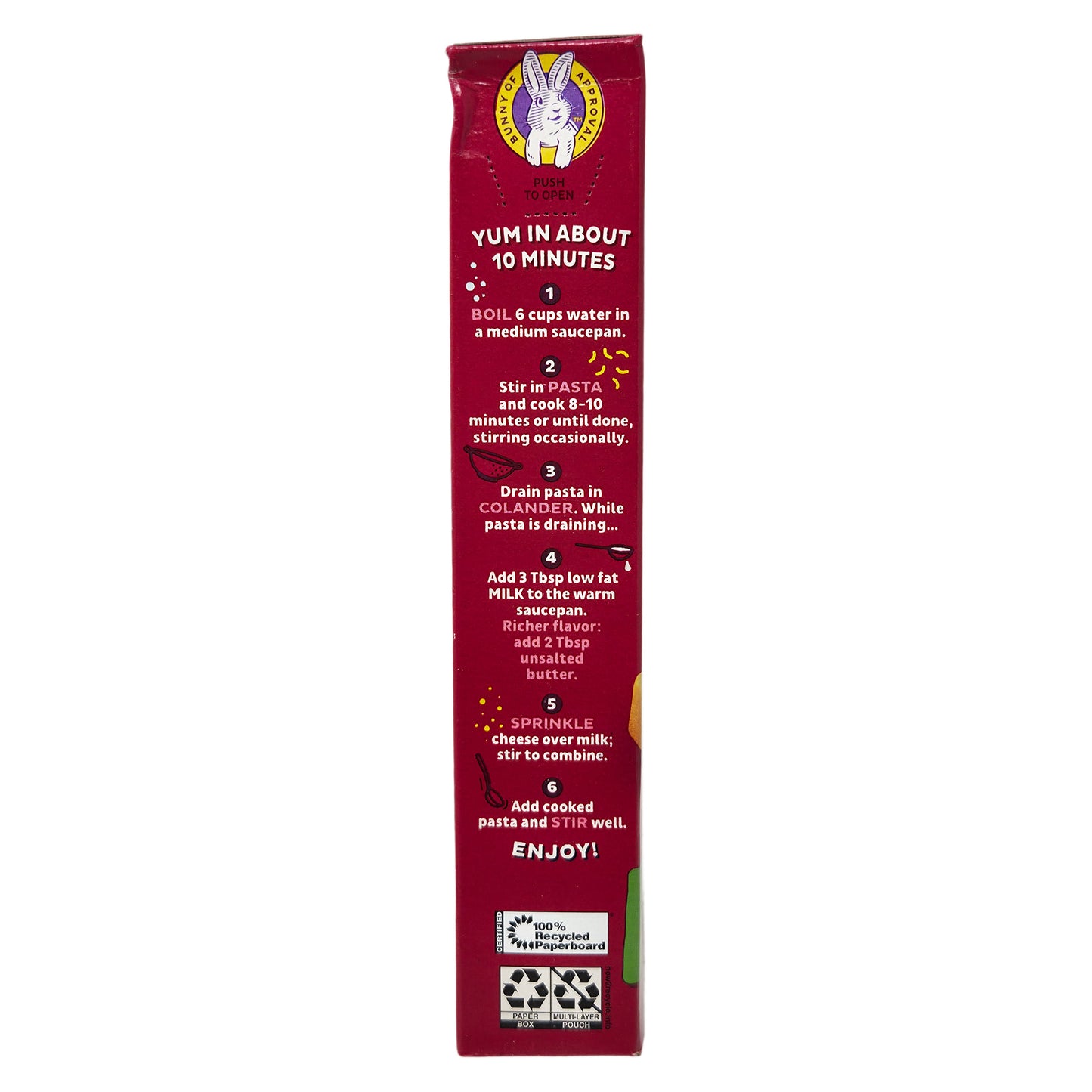 Annie's 25% Less Sodium Macaroni & Cheddar - 6oz.