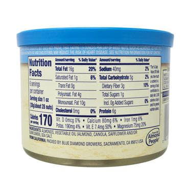 Blue Diamond Almonds Lightly Salted - 6oz