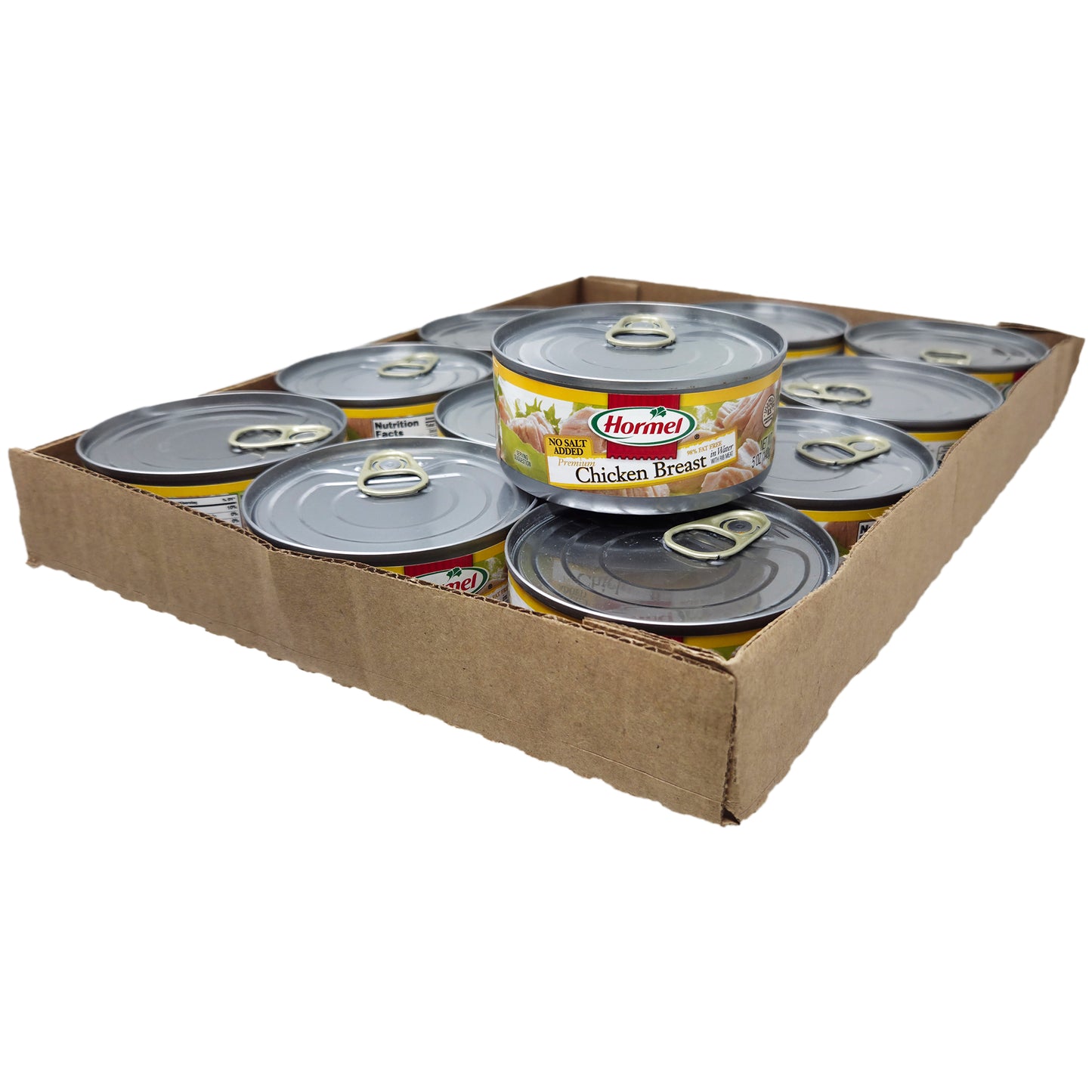Case of 12 - Hormel No Salt Added Breast of Chicken-5 oz.