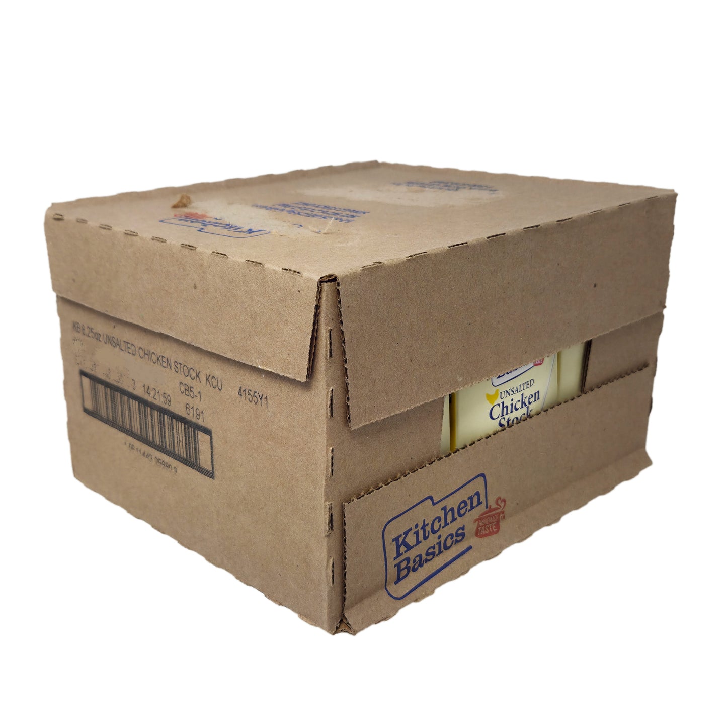 Case of 12 - Kitchen Basics Unsalted Chicken Broth - 8.25oz.