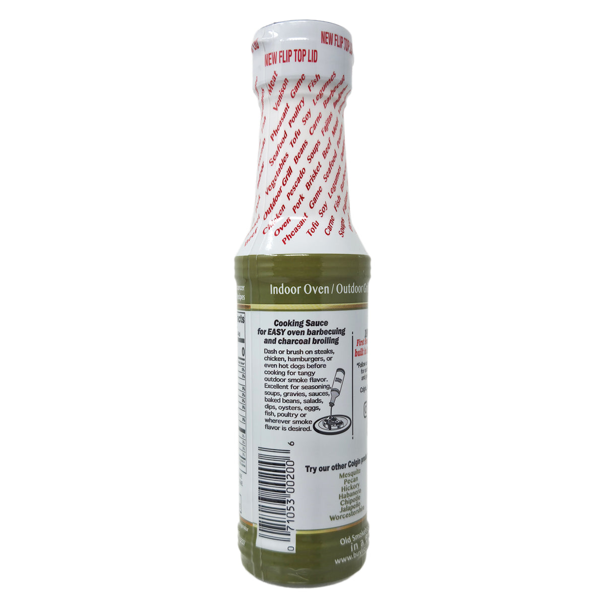 Colgin Apple Liquid Smoke Low Sodium - 4oz