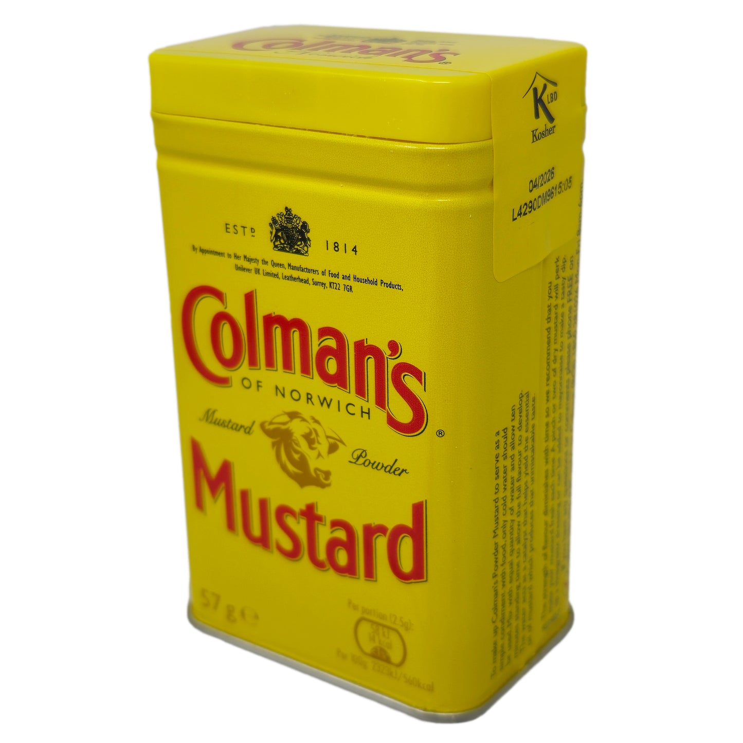 Colman's Mustard Powder - 57g.