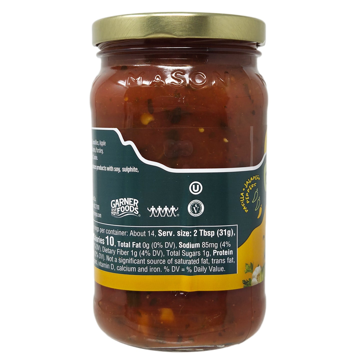 Green Mountain Gringo Mild Salsa-16 oz.