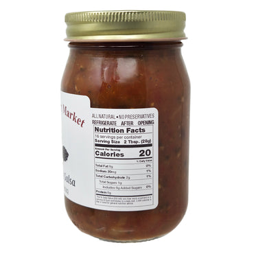 Healthy Heart Market No Salt Added Mild Black Bean Salsa - 16oz