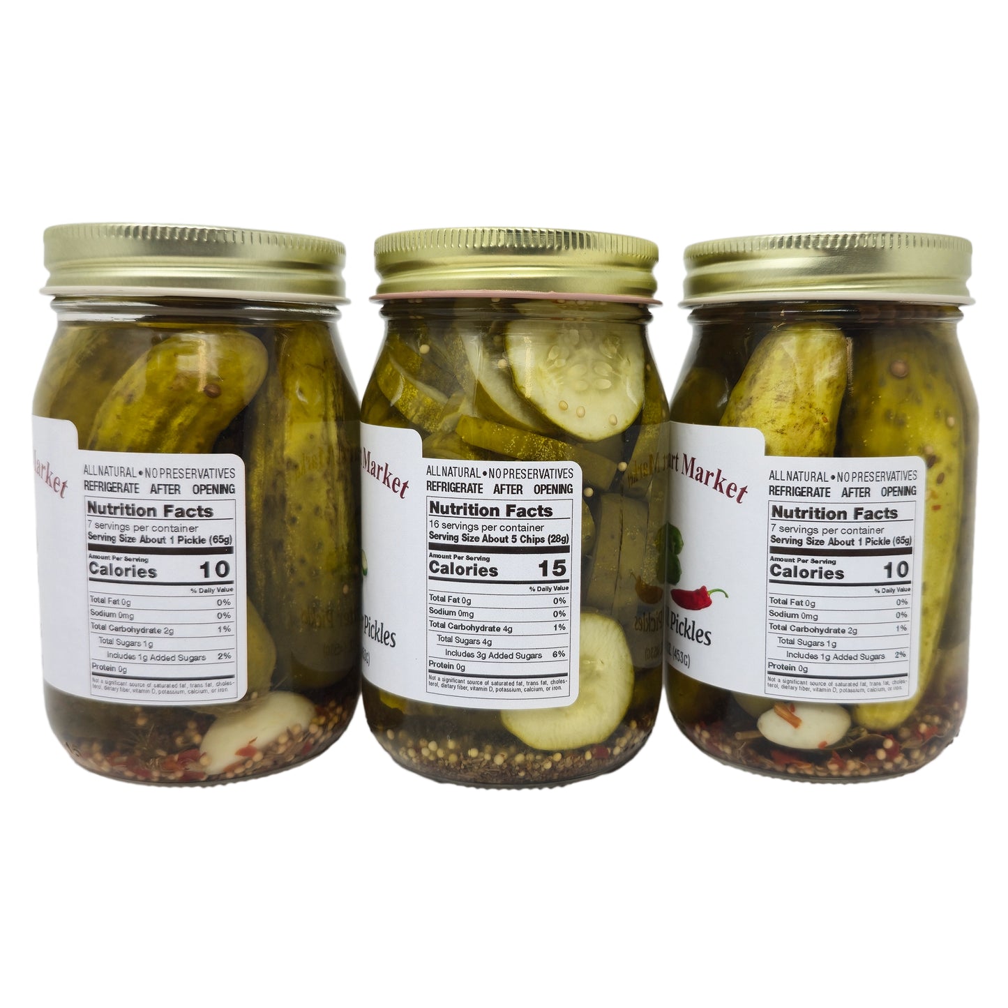 Healthy Heart Market Sodium Free Pickle Variety Pack