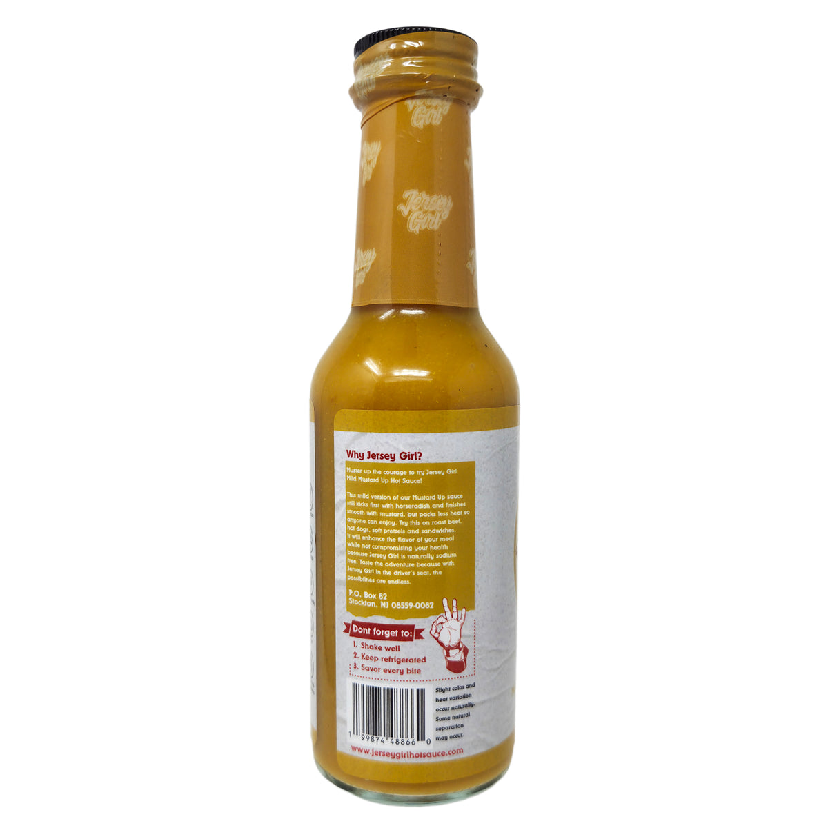 Jersey Girl Mustard Up Mild Horseradish Sodium Free - 5oz