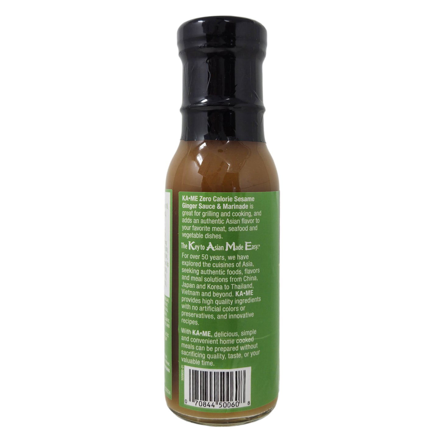 Ka-Me Zero Calorie Sesame Ginger Sauce and Marinade - 8oz