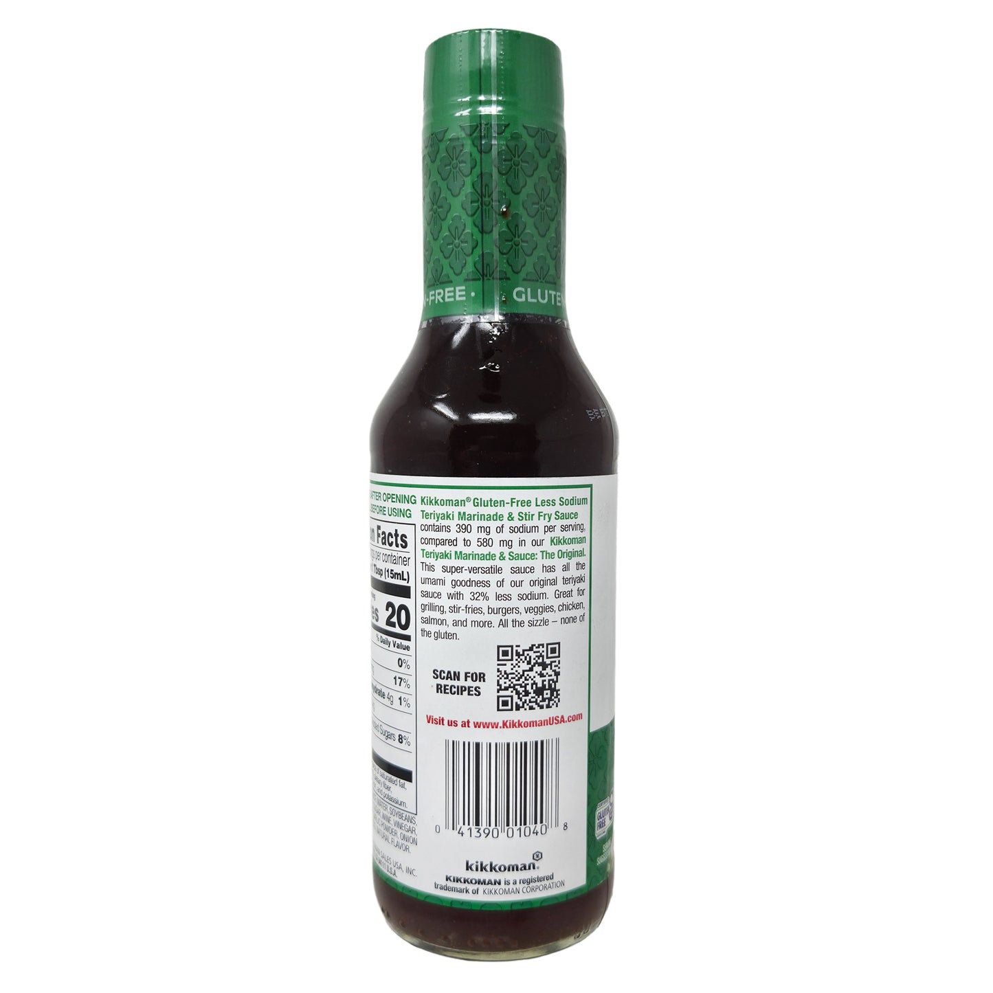Kikkoman Teriyaki Marinade & Stir-Fry Sauce Less Sodium - 10oz