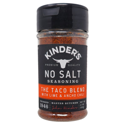 Kinder's No Salt Taco Blend - 2.1 oz