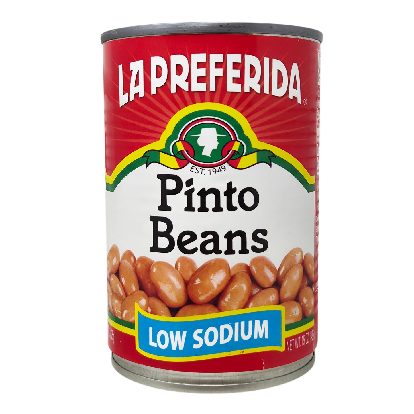 La Preferida Low Sodium Pinto Beans - 15oz.