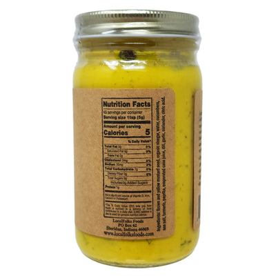 LocalFolks Foods Dill Pickle Mustard 8oz.
