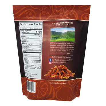 Mano's Unsalted Pita Strips - 6.5oz.