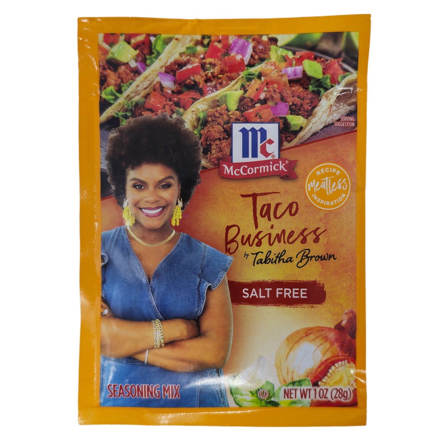 McCormick Salt Free Taco Business Seasoning Mix - 1oz.