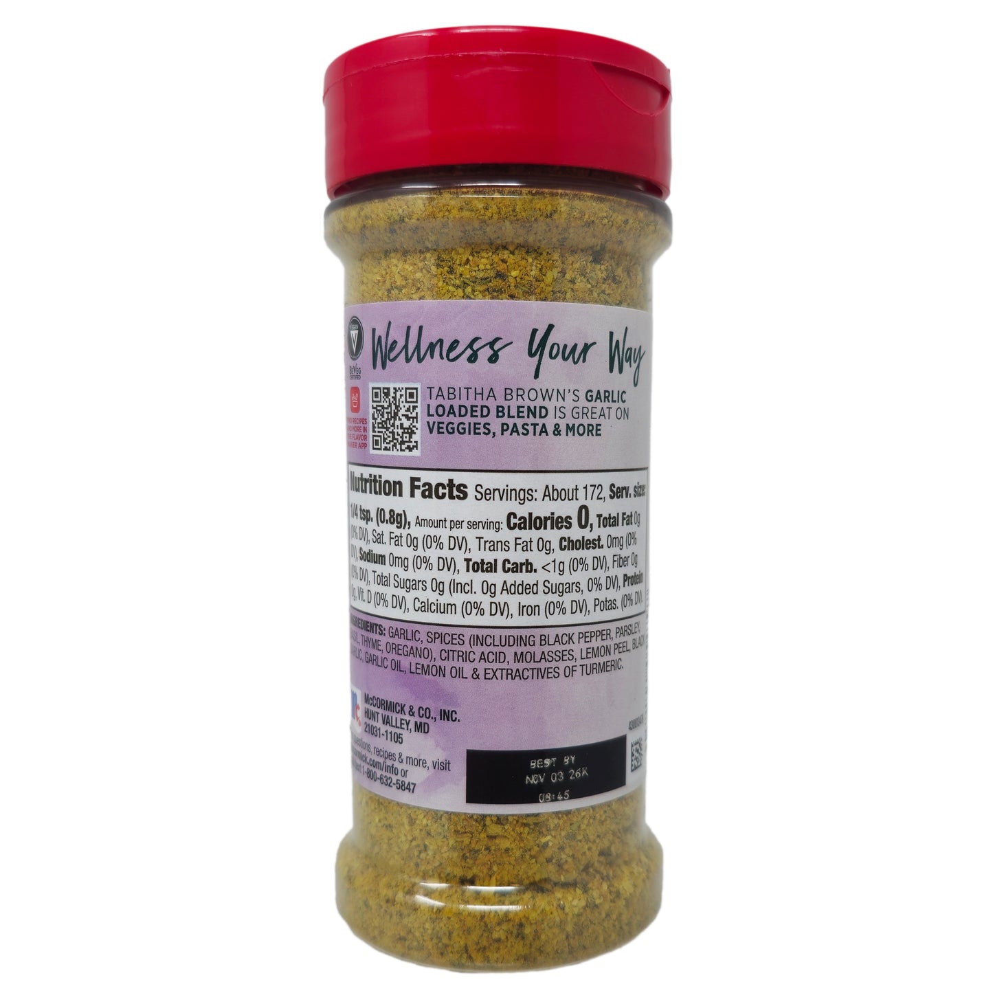 McCormick Salt Free Very Good Garlic All Purpose Seasoning - 4.87oz.