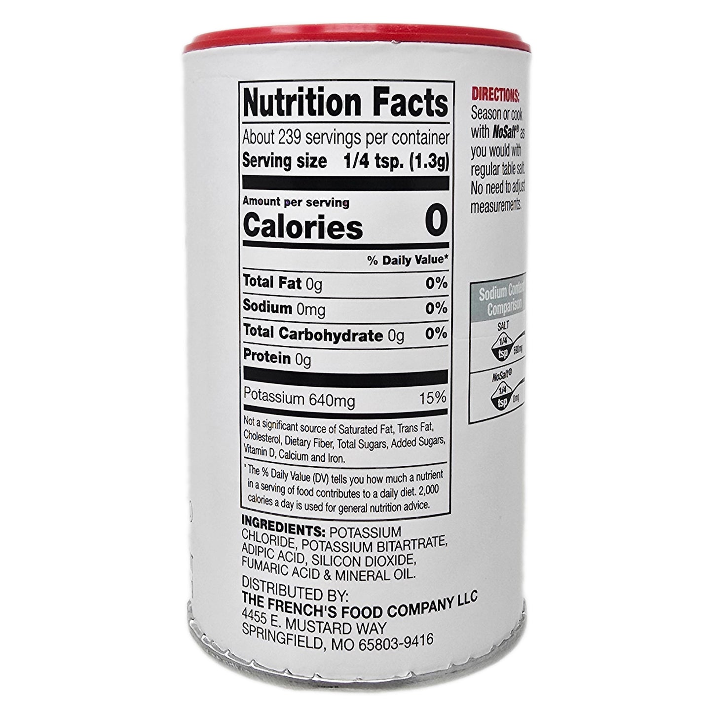 Original NoSalt Sodium-Free Salt Alternative- 11oz