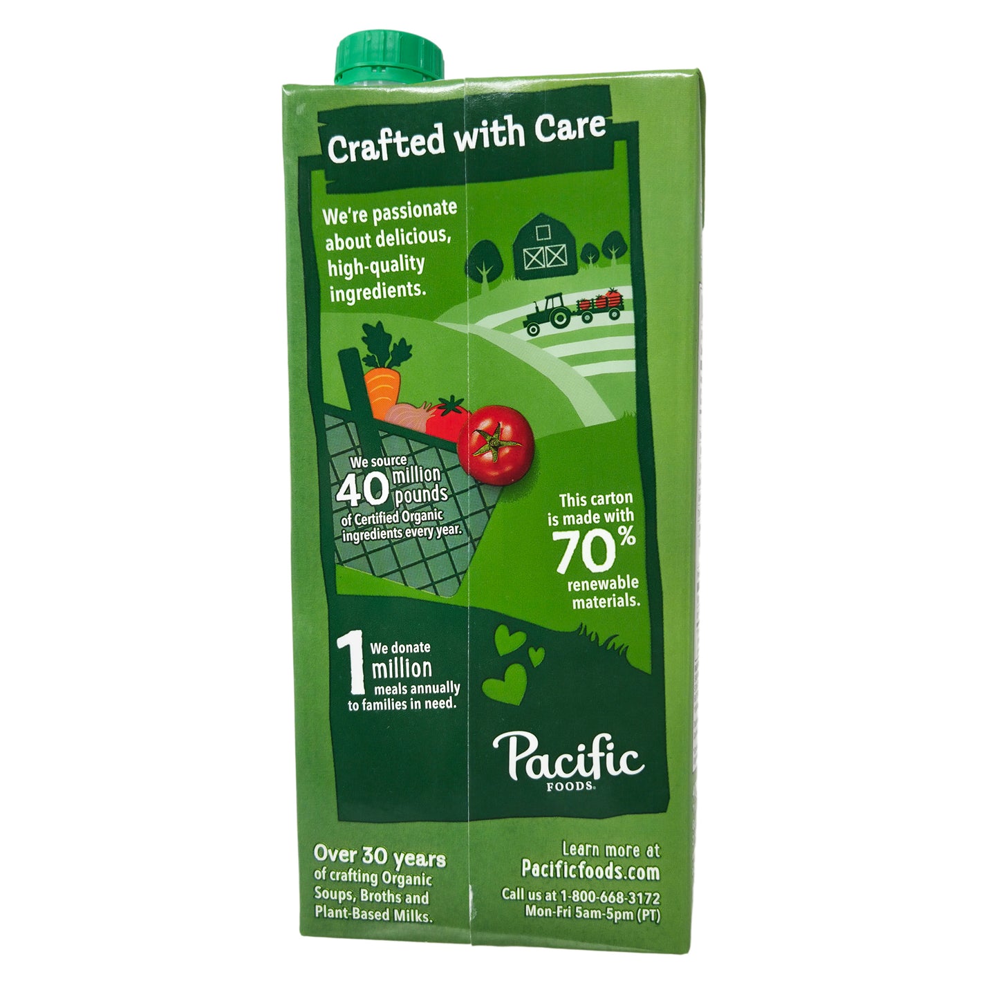 Pacific Organic Light in Sodium Roasted Red Pepper & Tomato Soup - 32oz.