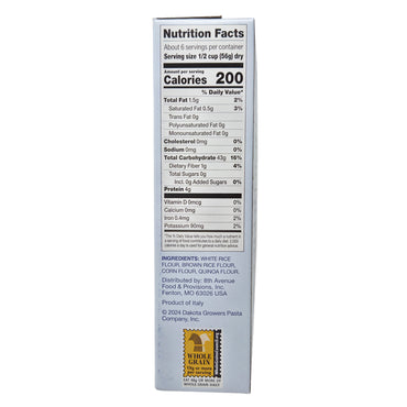 Ronzoni Gluten Free 4 Grain Elbow Pasta -12 oz