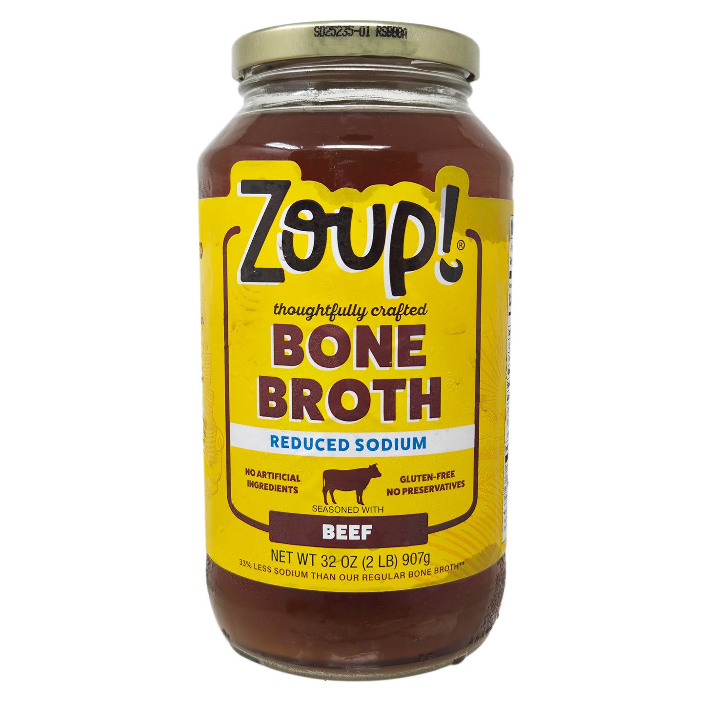 Zoup! Reduced Sodium Beef Bone Broth - 32oz.