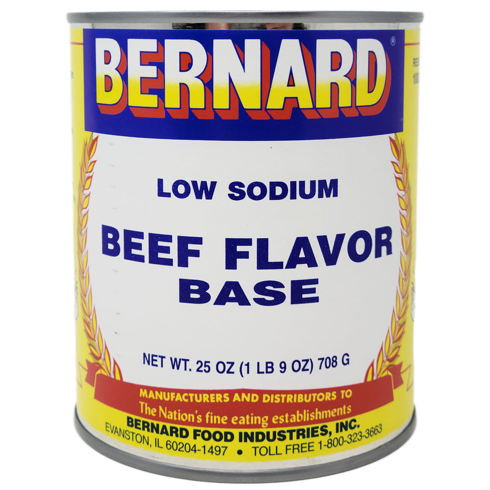 Bernard Low Sodium Beef Flavor Base-25 oz.