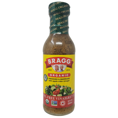 Bragg Organic Oil Free Vinaigrette Dressing & Marinade - 12oz