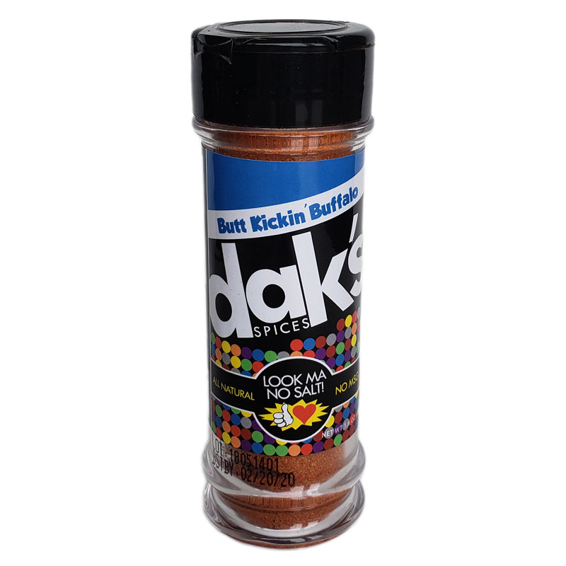 Dak's Butt Kickin' Buffalo Seasoning - 1.6oz. - Healthy Heart Market