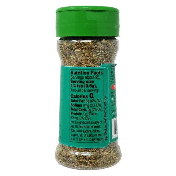 Dash Italian Medley All Natural Salt Free Seasoning Blend 2.0 oz. Shaker,(2 Pack)