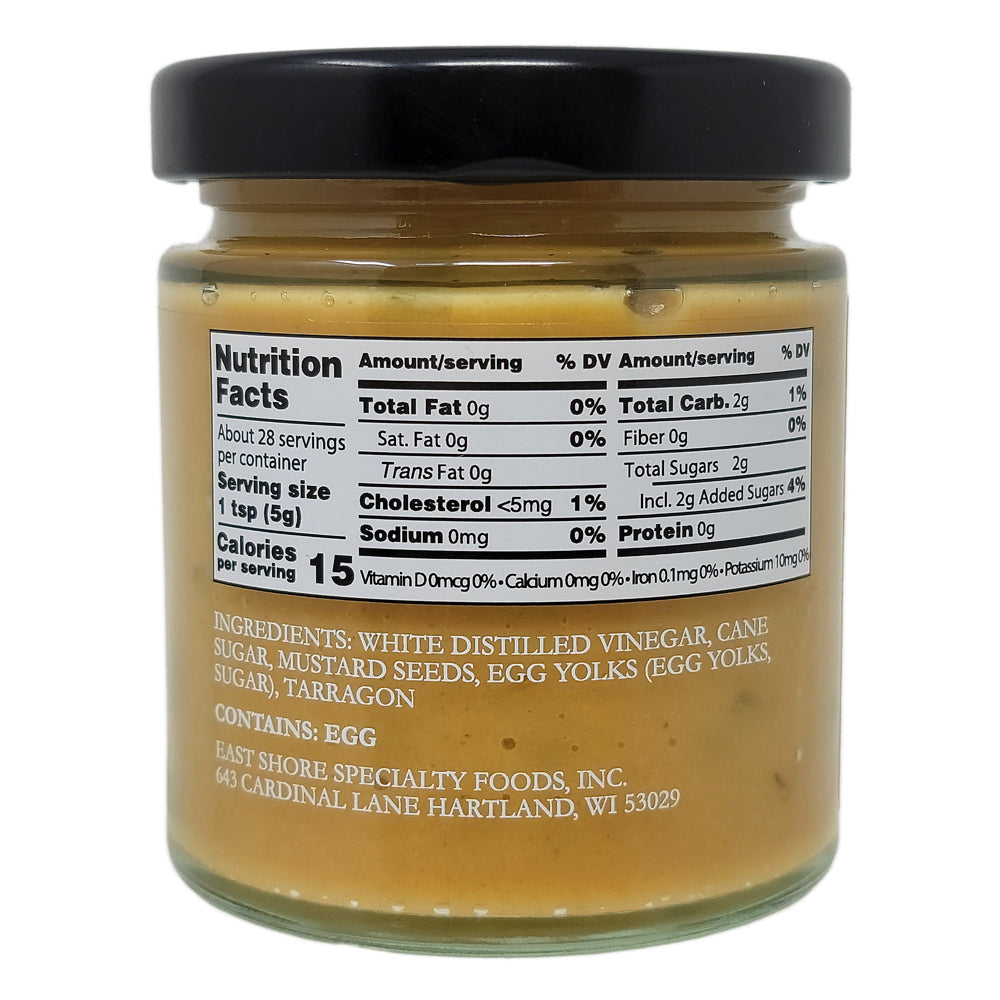 East Shore Mild with Tarragon Mustard-5 oz.