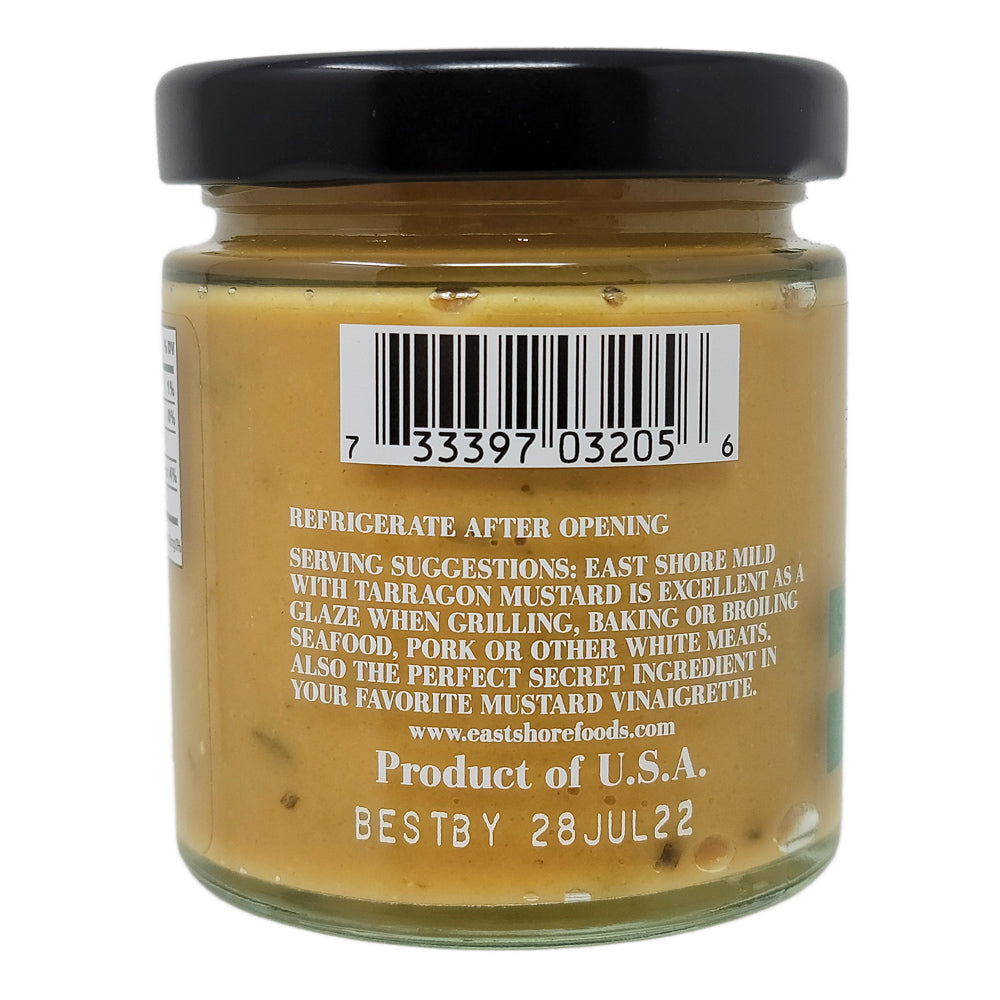 East Shore Mild with Tarragon Mustard-5 oz.
