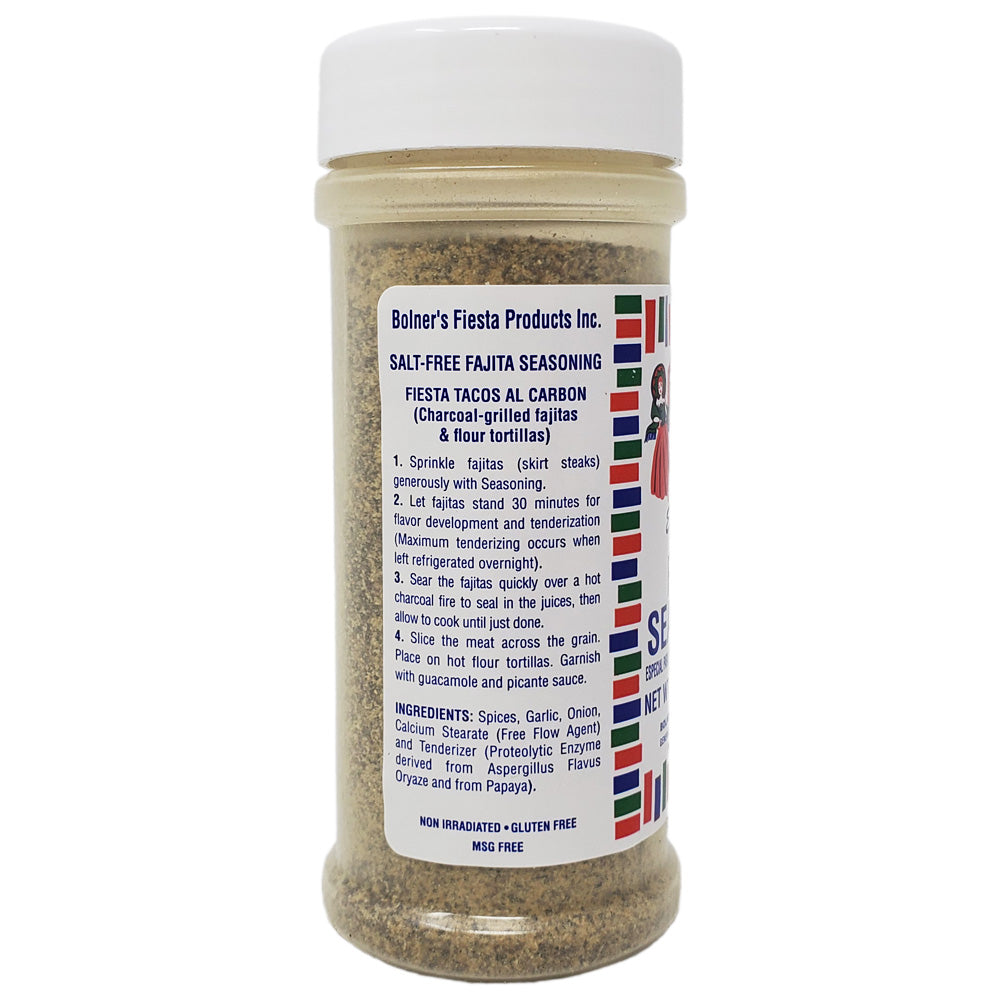 Fiesta Brand Salt Free Fajita Seasoning-5 oz. - Healthy Heart Market