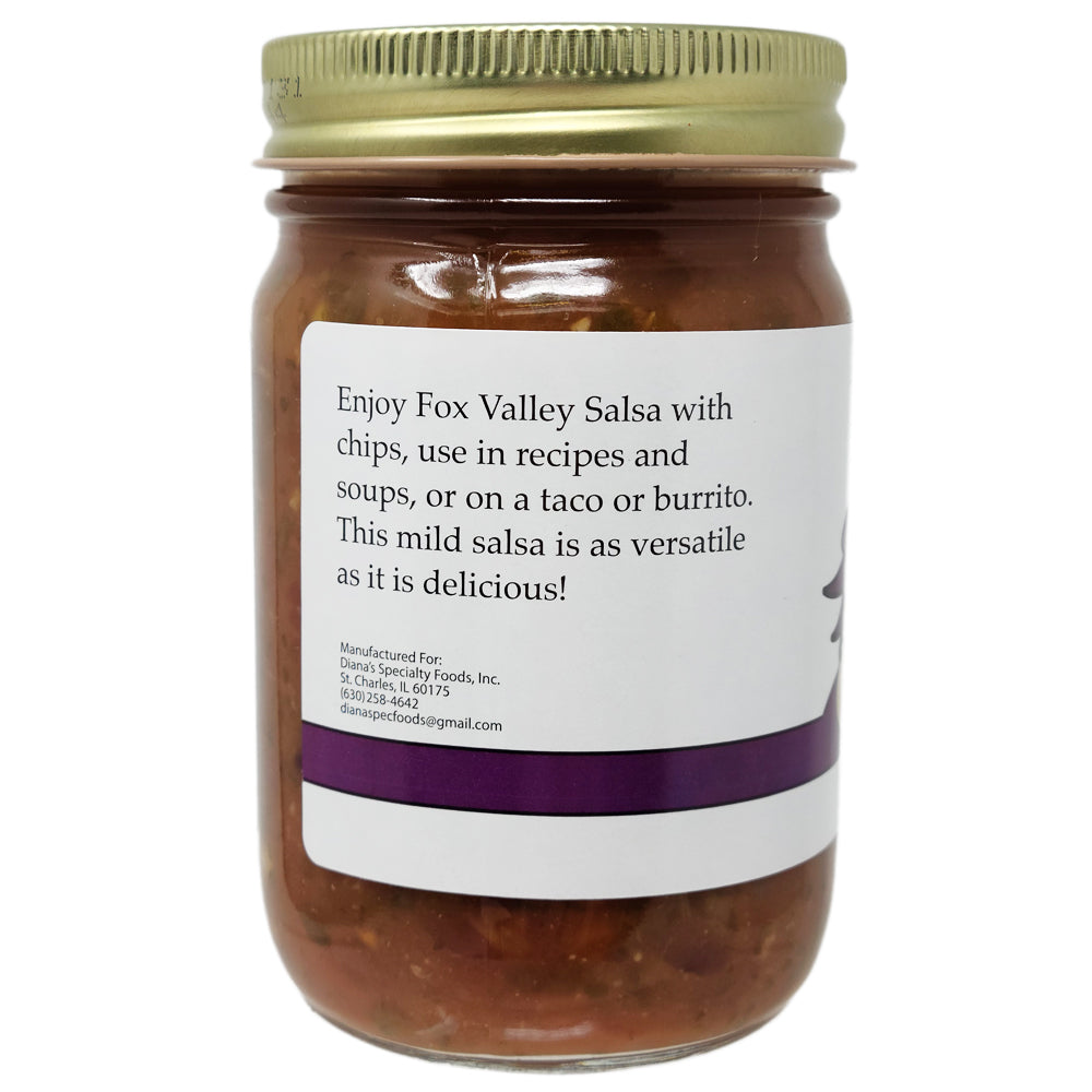 Fox Valley Black Bean and Corn Salsa-12 oz.