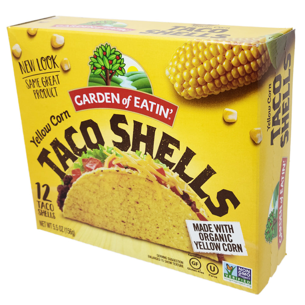 Garden Of Eatin Yellow Corn Taco Shells - 5.5oz