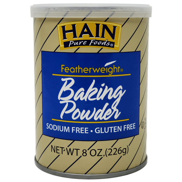 Hain Pure Foods Gluten-Free Featherweight Baking Powder, 8 oz.