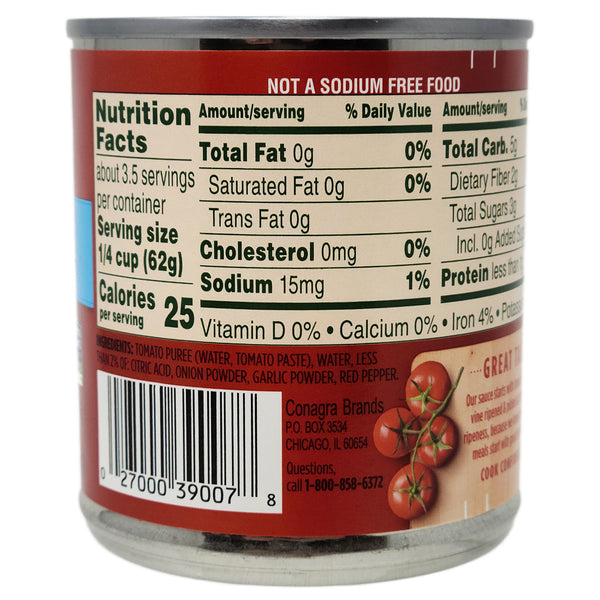 Tomato Sauce - No Salt Added