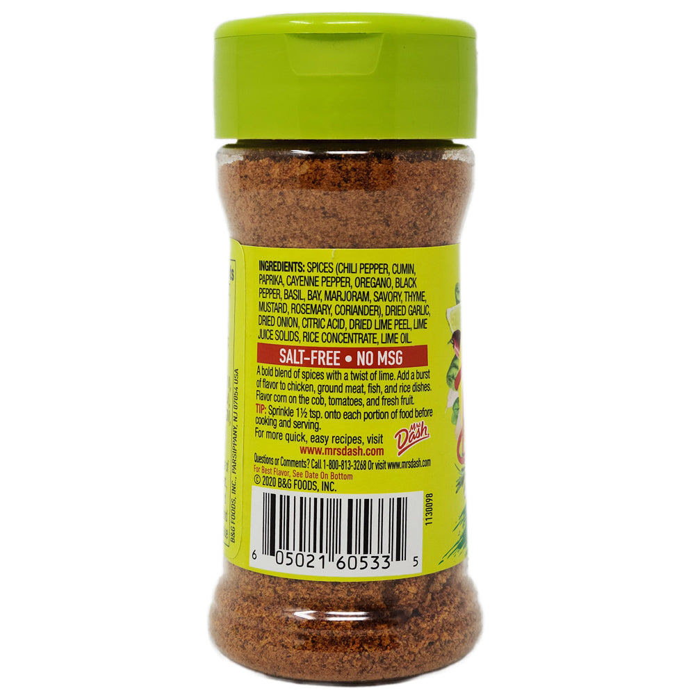 Dash Fiesta Lime Seasoning Blend-2.4 oz.