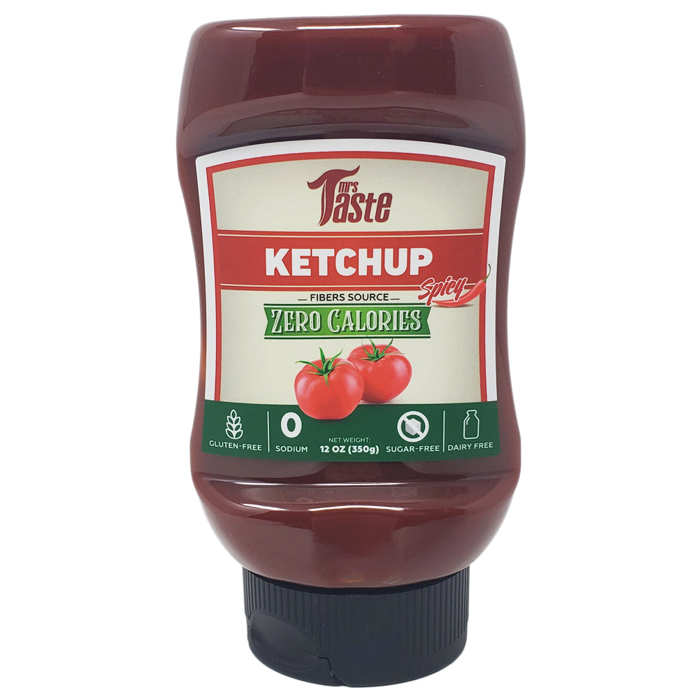 Mrs. Taste Zero Sodium Spicy Ketchup - 12oz. – Healthy Heart Market