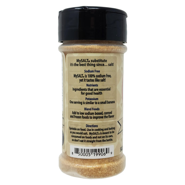 MySALT Salt Substitute – 100% Sodium Free - Set of 6 Varieties - Return the  Taste of Salt and Add Flavor to Your Low Sodium Diet