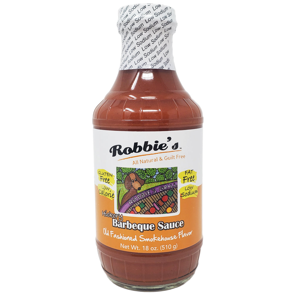 Robbie's Hickory Barbeque Sauce- 18oz - Healthy Heart Market