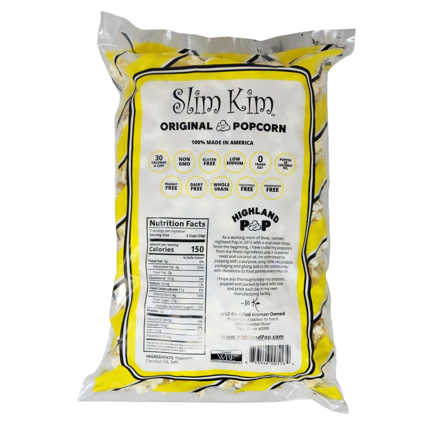 Slim Kim Original Popcorn - 6oz.