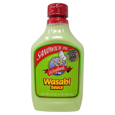 Woeber's Sandwich Pal Wasabi Sauce - 16oz.