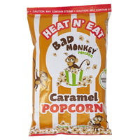 Bad Monkey Heat N' Eat Caramel Popcorn - 3.52 oz