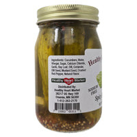 Healthy Heart Market Sodium Free Spicy Dill Pickles- 16oz.