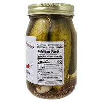 Healthy Heart Market Sodium Free Spicy Dill Pickles- 16oz.