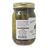 Healthy Heart Market Sodium Free Dill Pickle Spears - 16oz.