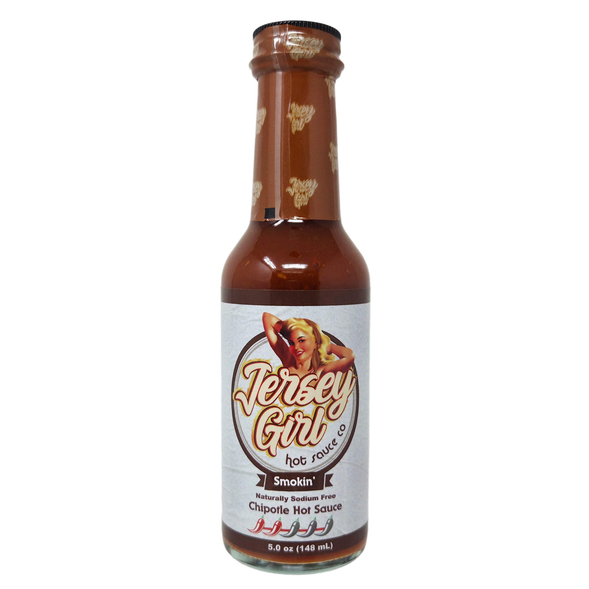 Jersey Girl Smokin Chipotle Hot Sauce Sodium Free - 5oz.