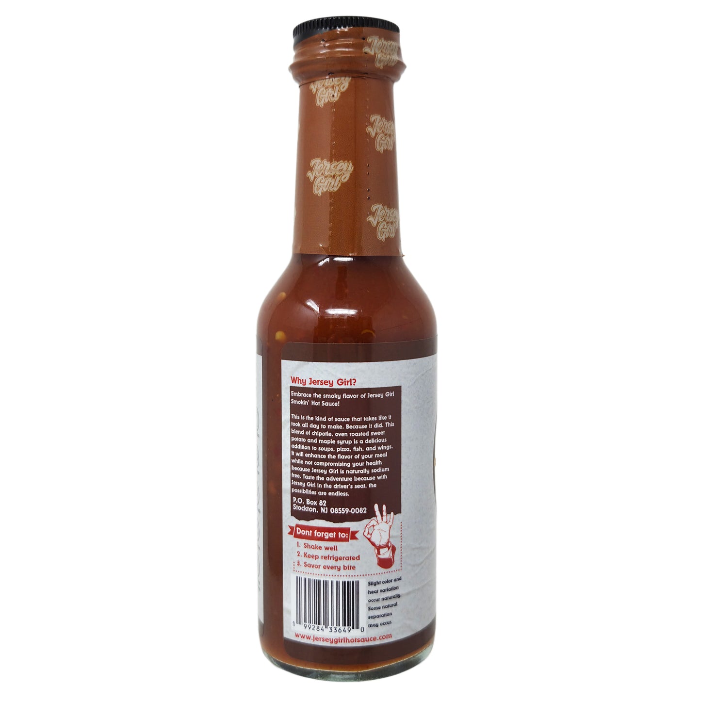 Jersey Girl Smokin Chipotle Hot Sauce Sodium Free - 5oz.