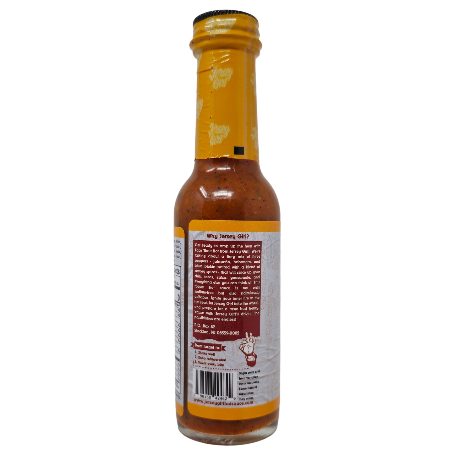 Jersey Girl Taco 'Bout Hot Sauce - 5oz