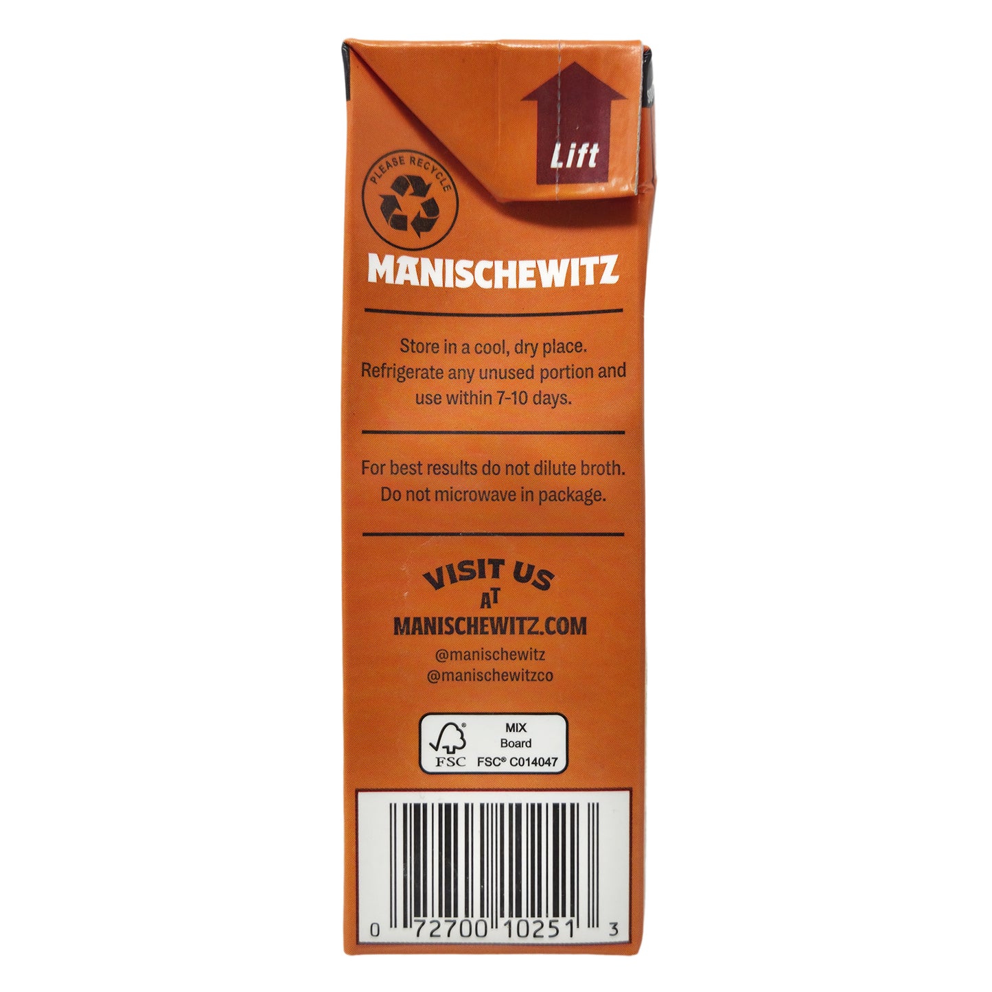Manischewitz Reduced Sodium Chicken Broth - 17oz - Healthy Heart Market