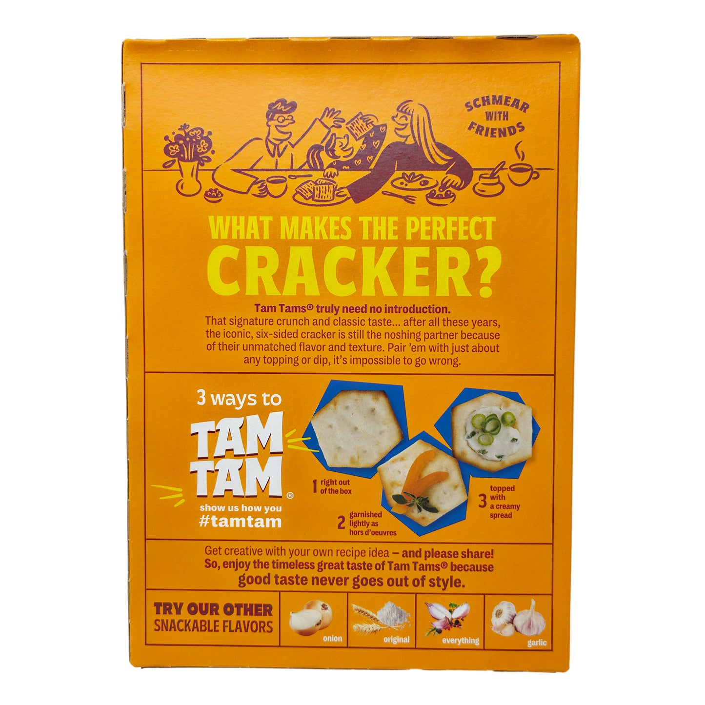 Manischewitz Tam Tams Unsalted - 9.6oz