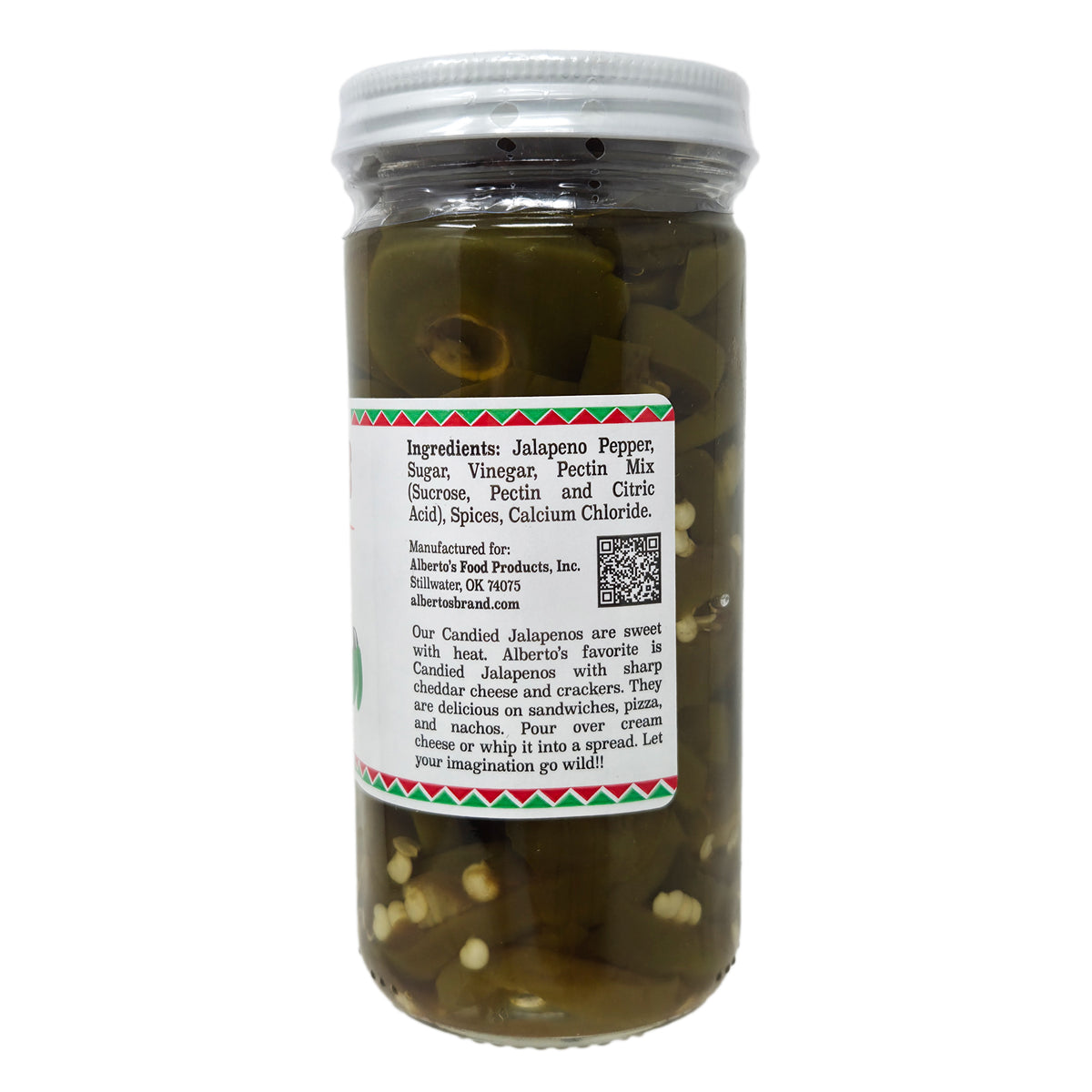 Alberto's Candied Jalapeno Slices-9 oz.